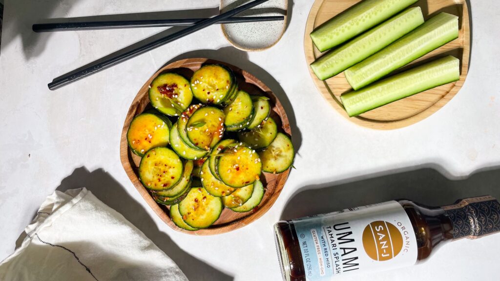 Fresh Cucumber Salad - San-J