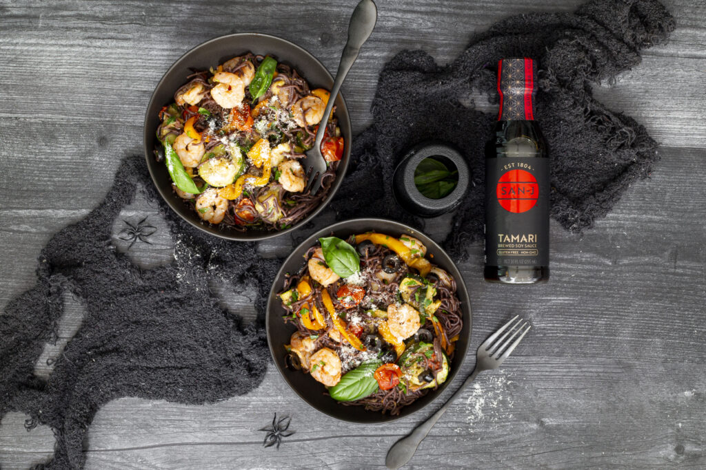Black Pasta with Shrimp: A Savory Gluten-Free Recipe