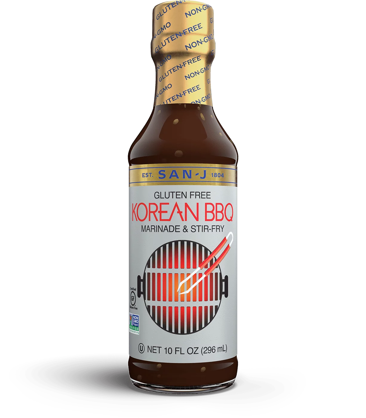 San J gluten-free korean bbq asian cooking sauce