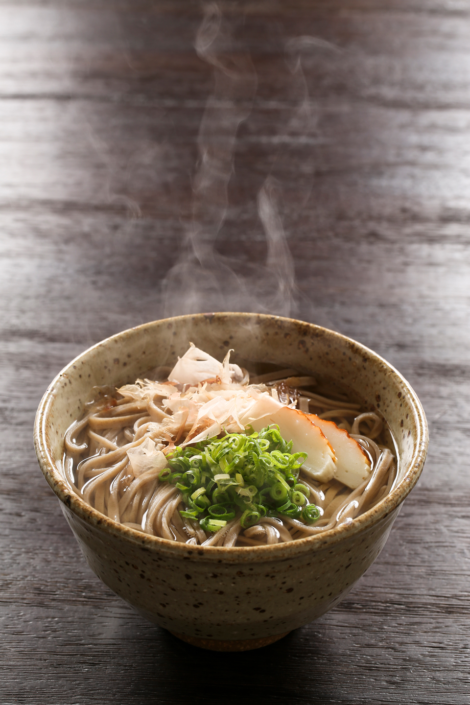 In Japan, it's customary to eat Toshikoshi Soba on New Year's Eve. The length of the noodle signifies a long life. And as the noodles cut easily, they represent letting go of hardships from the passing year.