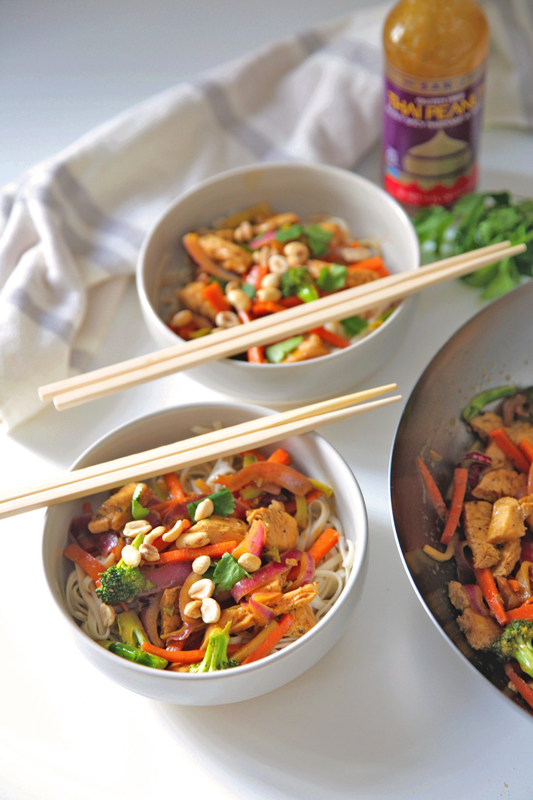 Easy stir-fry with San-J Asian Cooking Sauce