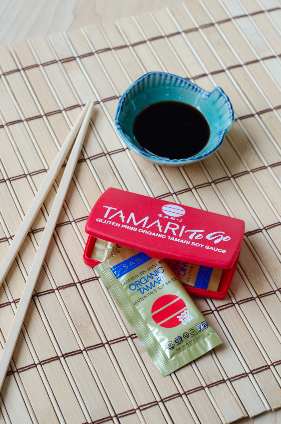San-J Tamari Soy Sauce packets