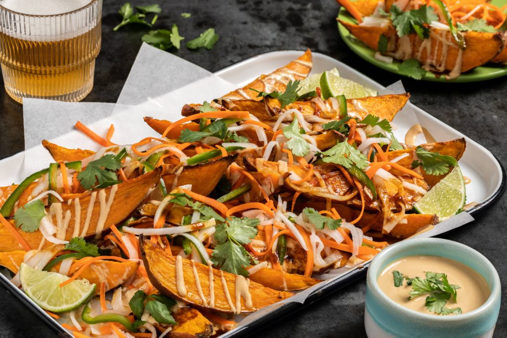 Vietnamese-Style Sweet Potato Wedges - San-J