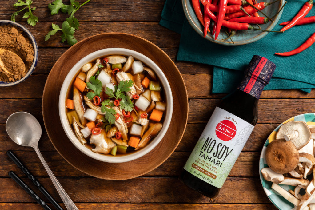 FiveSpice Chicken and Daikon Soup SanJ