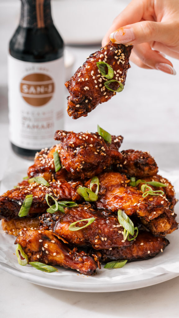 Soy Garlic Chicken Wings - San-J