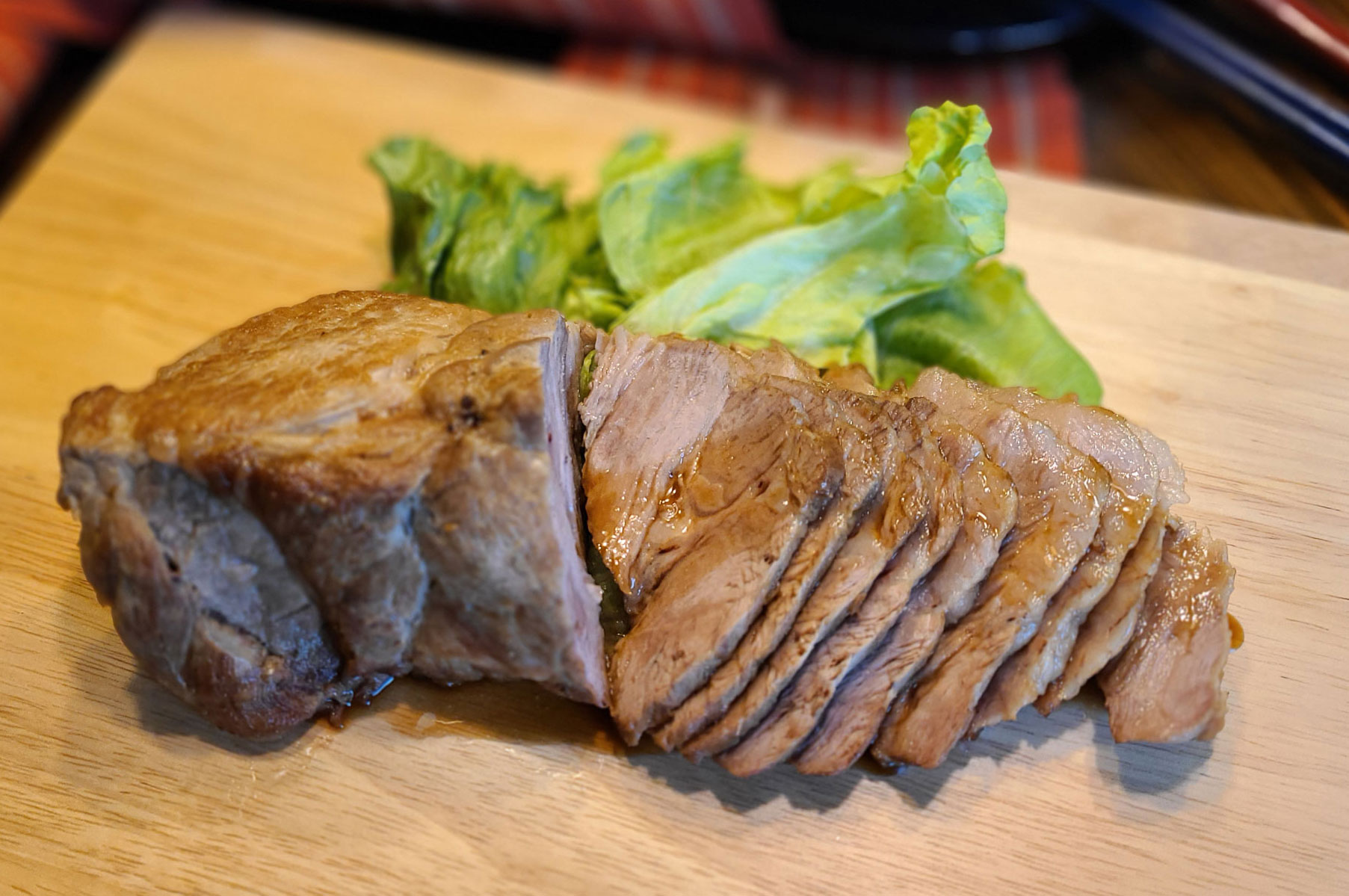 Chashu japanese braised pork crop