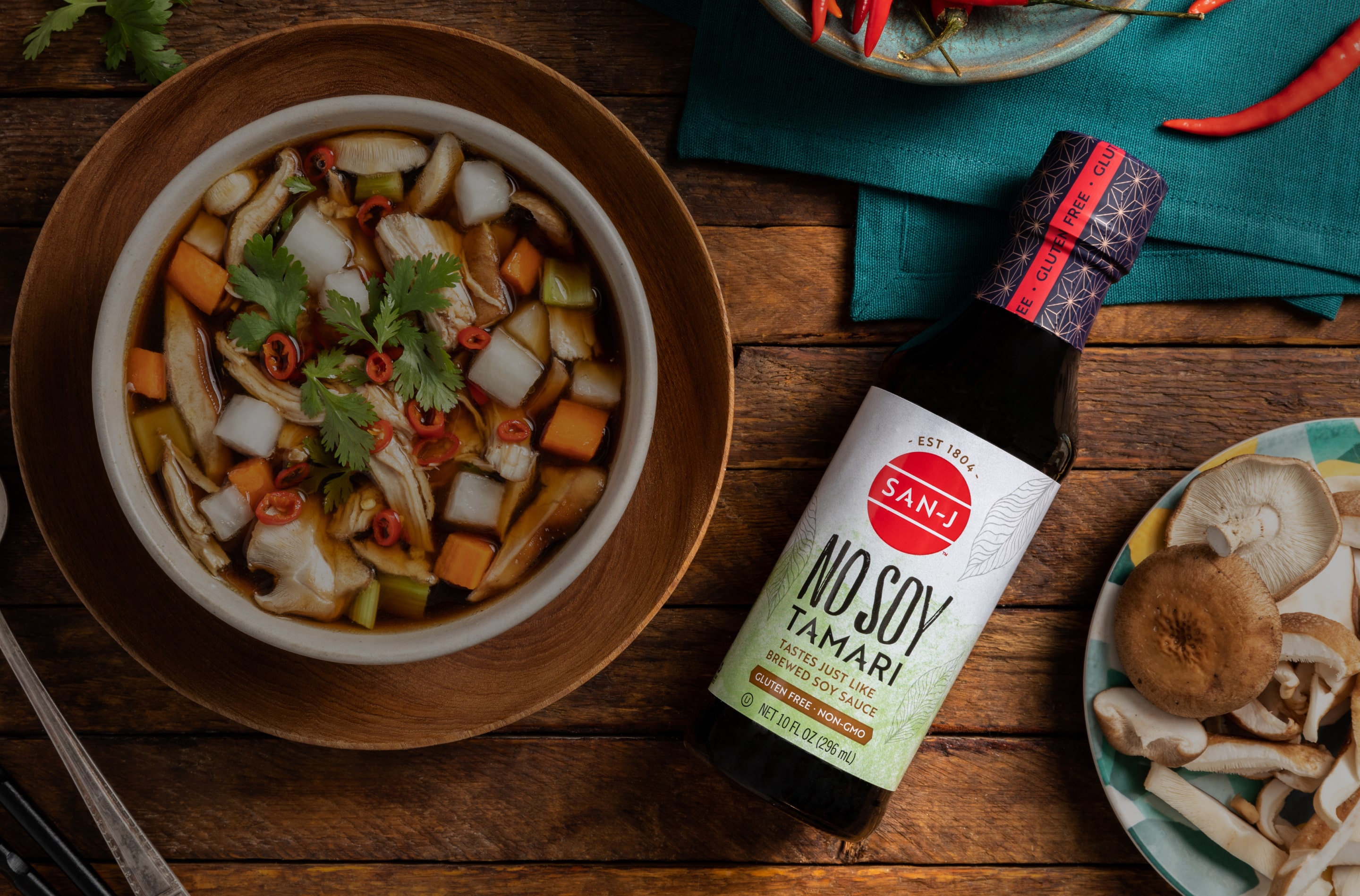 Gluten-Free Non-GMO Tamari Soy Sauce