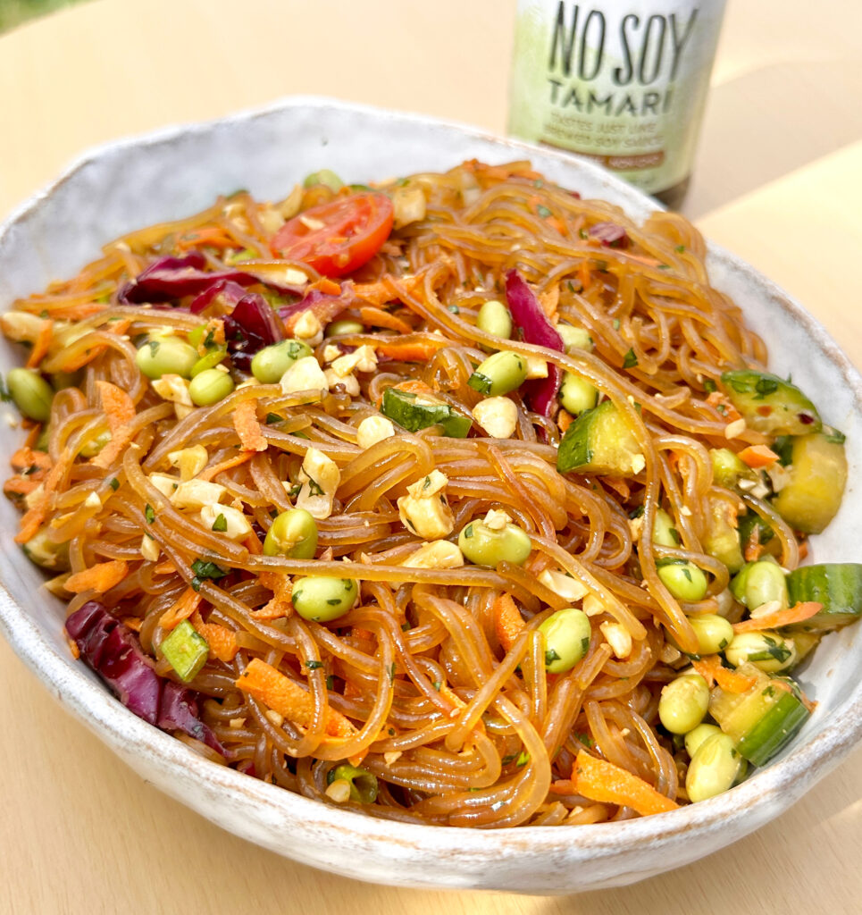 Peanut Glass Noodle Salad SanJ